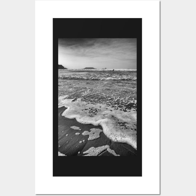 Worms Head, Rhossili Bay, Gower Wall Art by dasantillo